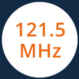 121.5 MHz